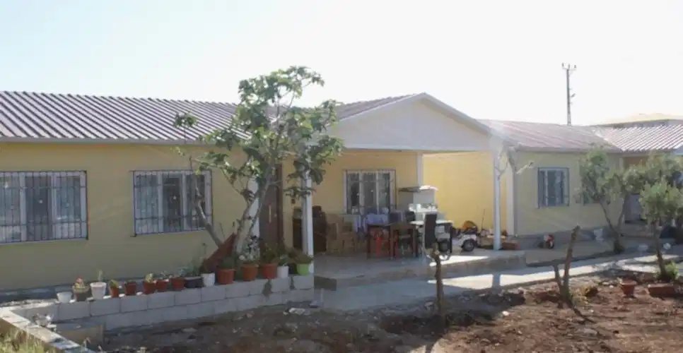 103m² İkiz Prefabrik Konut