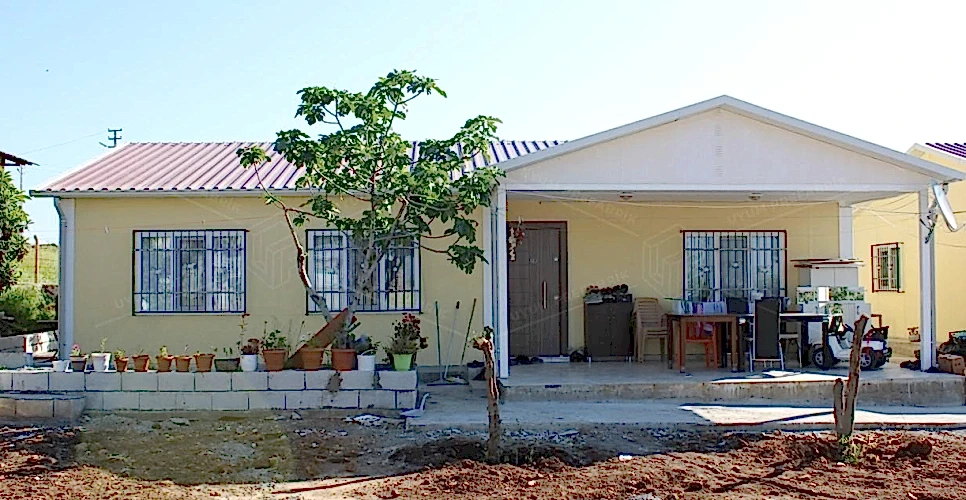 103m² İkiz Prefabrik Konut