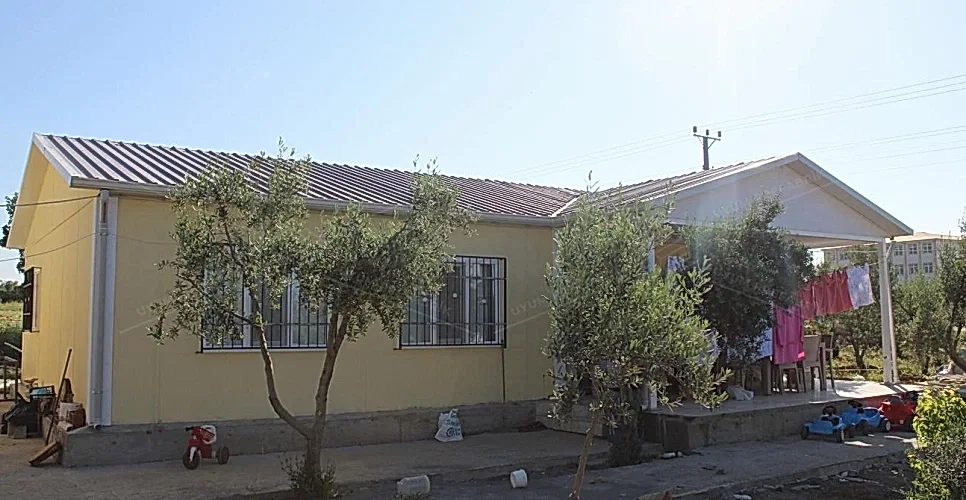 103m² İkiz Prefabrik Konut