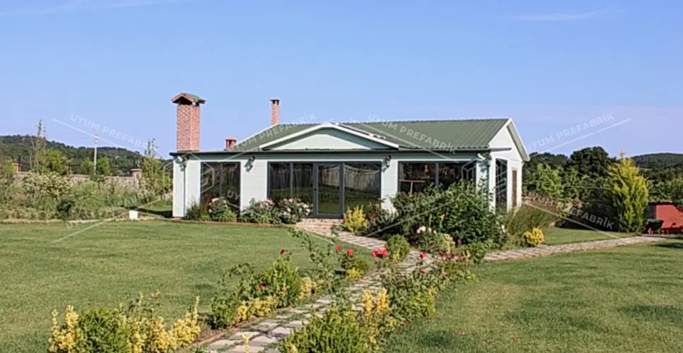 125m² Hafif Çelik Modern Villa