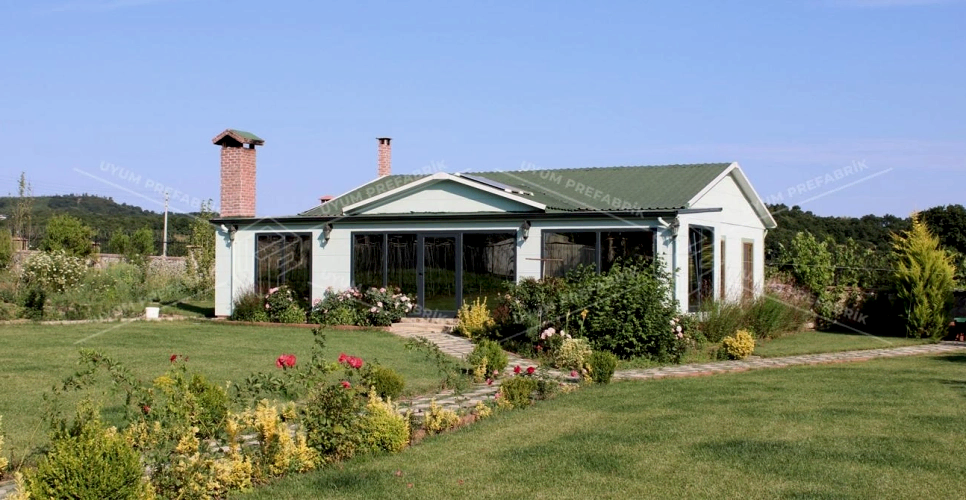 125m² Hafif Çelik Modern Villa