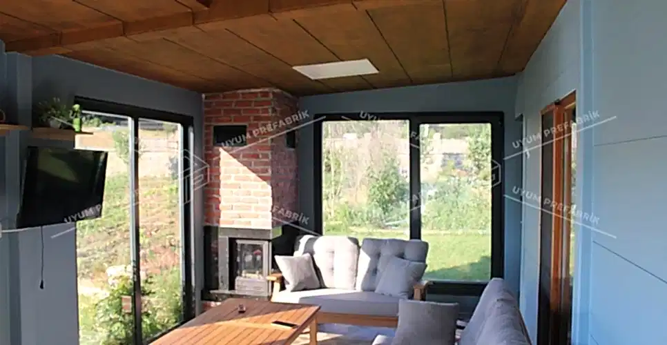 125m² Hafif Çelik Modern Villa