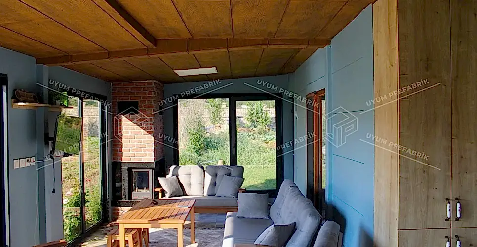 125m² Hafif Çelik Modern Villa