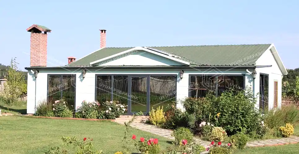 125m² Hafif Çelik Modern Villa