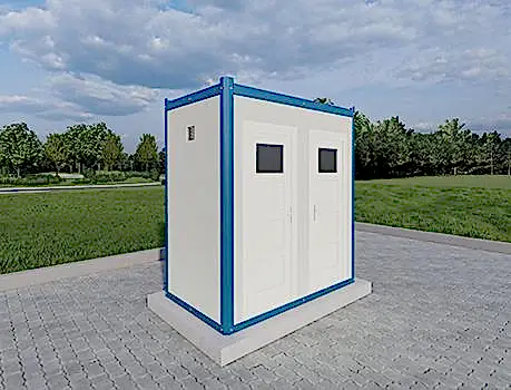 130x210 Panel Kabin WC-Duş 