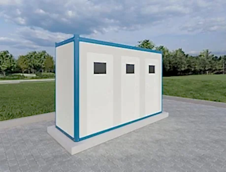 130x340 Panel Kabin WC-Duş 