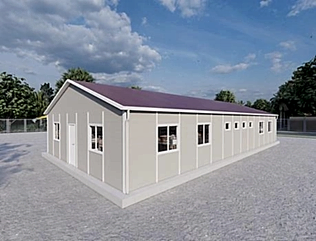 159m² Prefabrik Yatakhane Binası