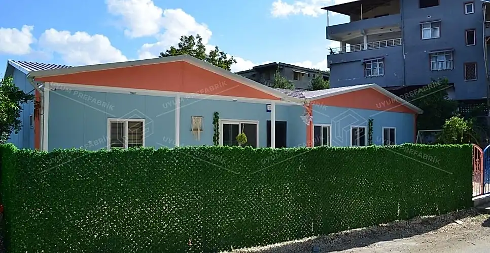 203m² Prefabrik Okul Binası 