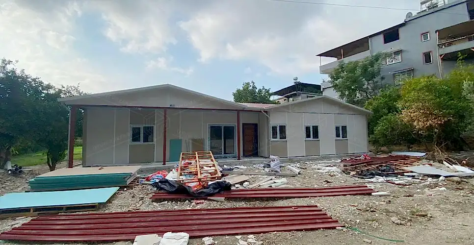 203m² Prefabrik Okul Binası 