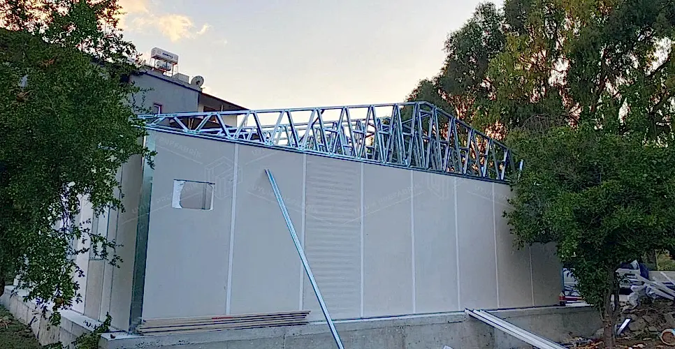 203m² Prefabrik Okul Binası 