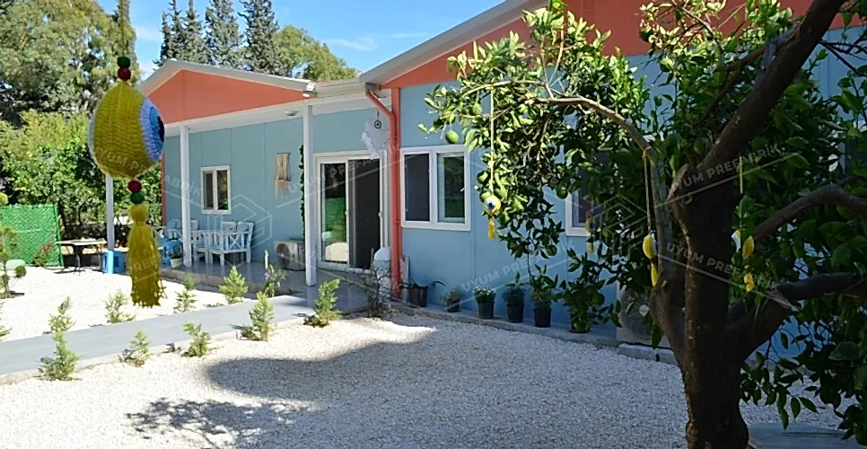 203m² Prefabrik Okul Binası 