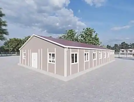 232m² Prefabrik Yatakhane Binası (Wc-Duş Ortak)