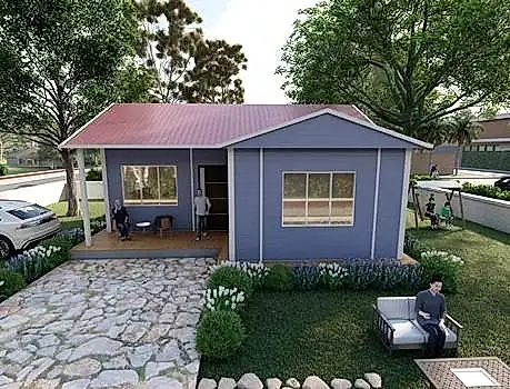 49m² Sapanca Tek Katlı Prefabrik Ev 