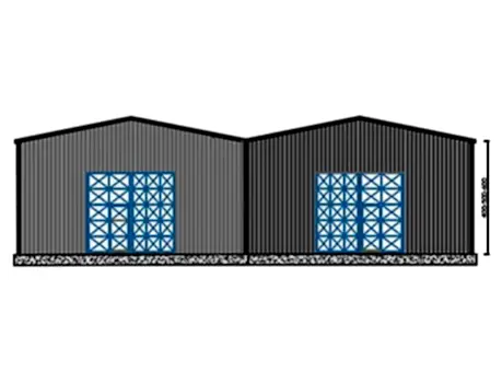 600m² Çelik Hangar Binası 