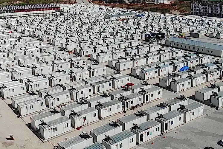 AFAD Sandviç Panel Deprem Konteynerleri