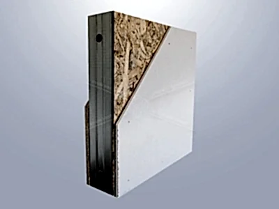 Hafif Çelik Yapı Dış Duvar Kesiti
