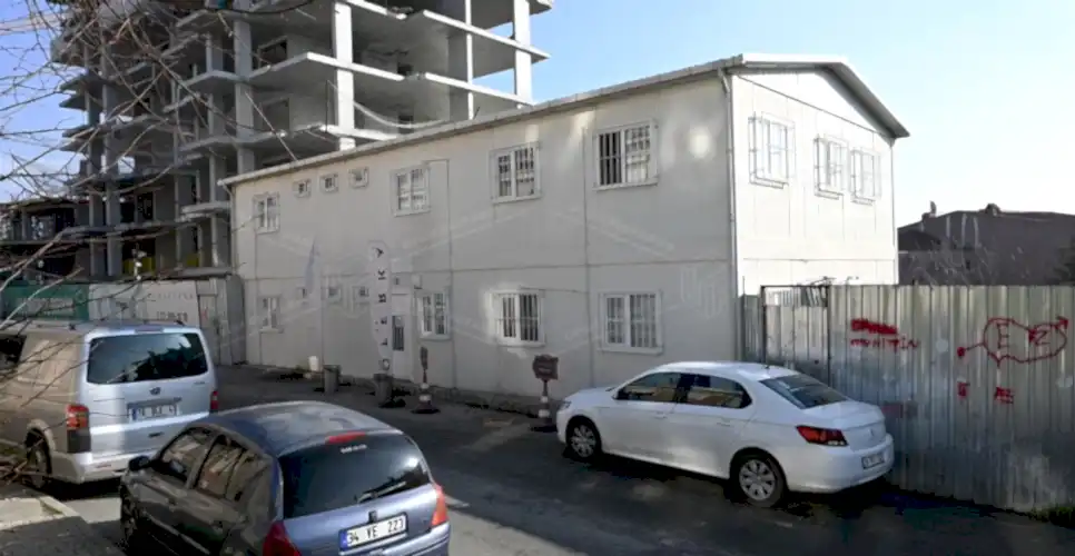 İki Katlı Prefabrik Ofis Binası 