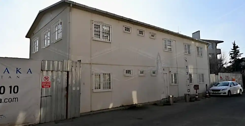 İki Katlı Prefabrik Ofis Binası 