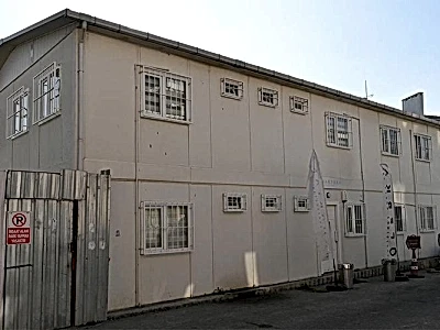 İki Katlı Prefabrik Ofis Binası 