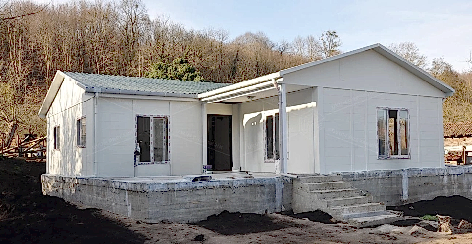 Tek Katlı Prefabrik Konut Projesi