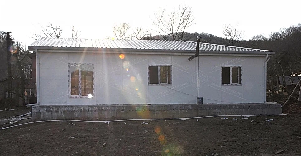 Tek Katlı Prefabrik Konut Projesi