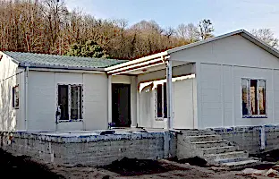 Tek Katlı Prefabrik Konut Projesi