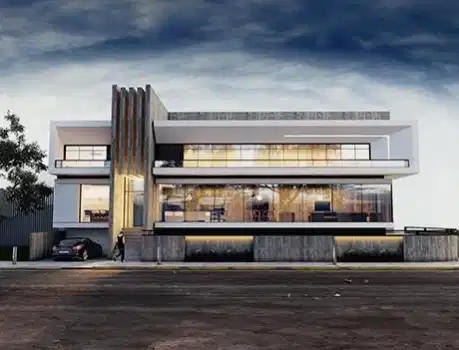 UP-1 Çelik Modern Ofis Binası 