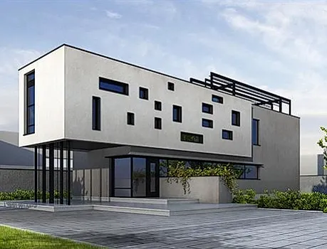 UP-6 Çelik Modern Ofis Binası 