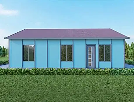 UP206 Salda 115m² Tek Katlı Çelik Ev