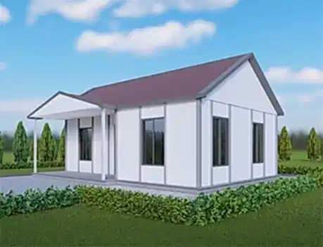 UP207 Manyas 60m² Tek Katlı Çelik 